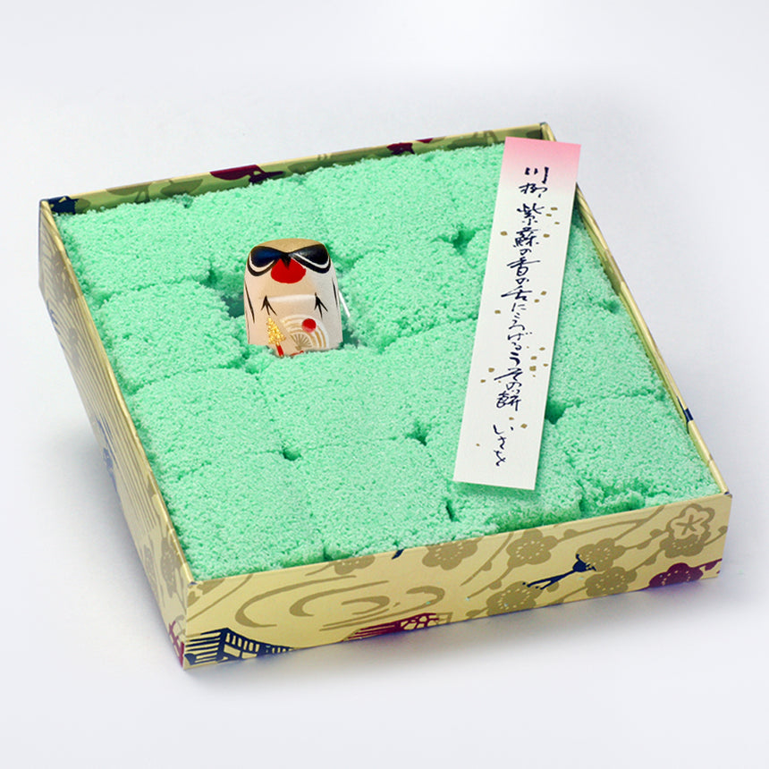 抽選販売♪【文楽うその餅・第４弾】令和八年初春文楽公演記念「寿式三番叟」うそ入り うその餅